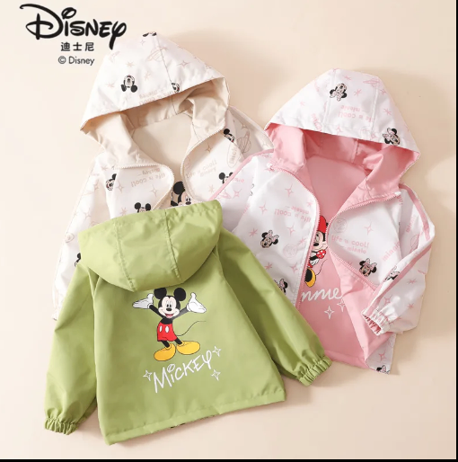 24HA48.14 - ÁO KHOÁC GIÓ DISNEY 2 MẶT
