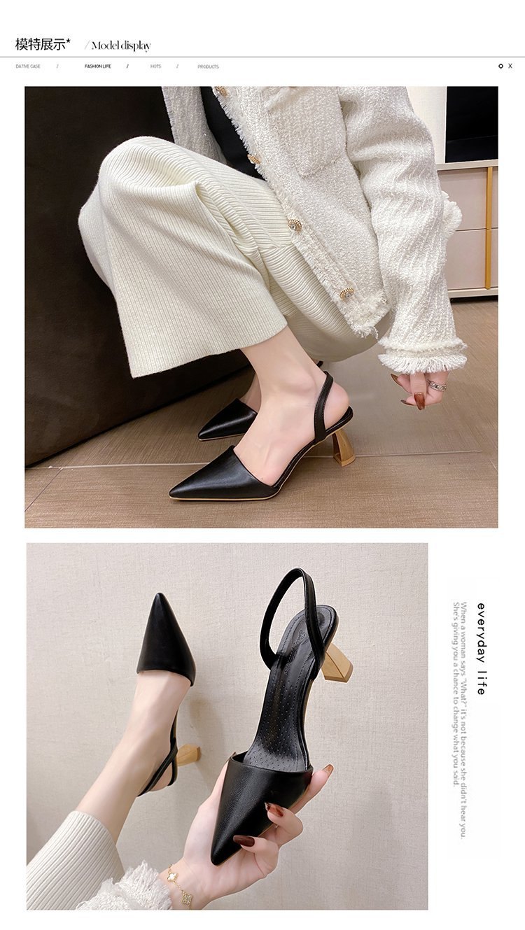 24HA48.18 - GIÀY SANDAL CAO GÓT NỮ