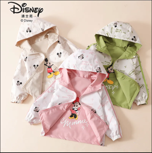 24HA48.14 - ÁO KHOÁC GIÓ DISNEY 2 MẶT