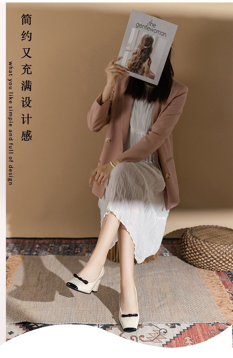 24HA48.16 - GIÀY NƠ CAO GÓT