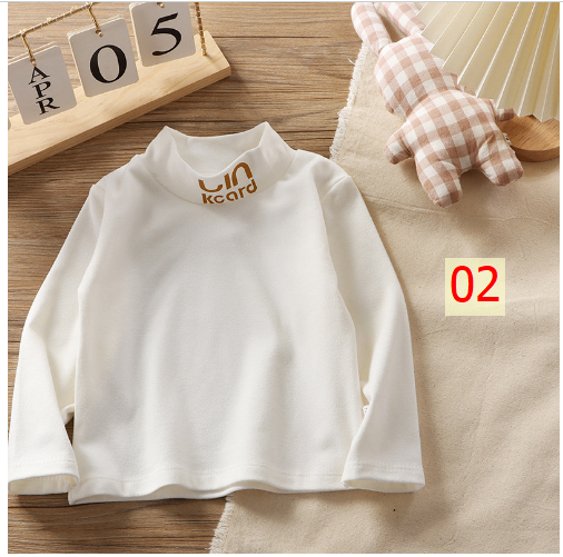 24HA58.12 - ÁO GIỮ NHIỆT CỔ CHỮ CHO BÉ