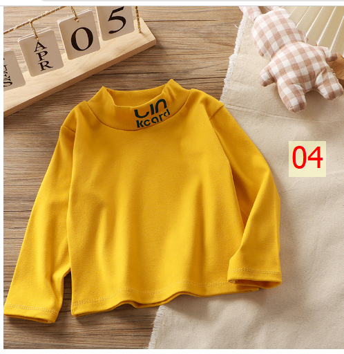 24HA58.12 - ÁO GIỮ NHIỆT CỔ CHỮ CHO BÉ