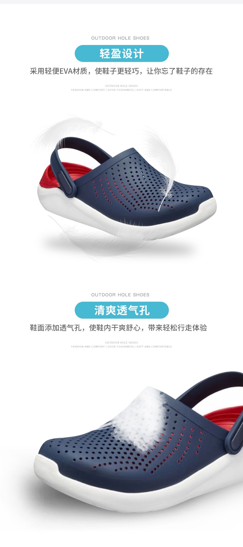 24HA58.32 - SỤC CROCS LITERIDE XUẤT XỊN NAM NỮ
