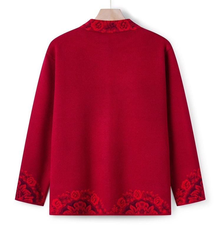 24HA58.23 - ÁO CARDIGAN NỮ TRUNG NIÊN