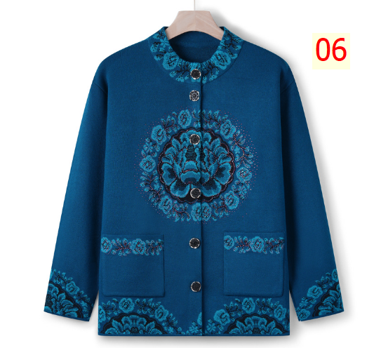 24HA58.23 - ÁO CARDIGAN NỮ TRUNG NIÊN