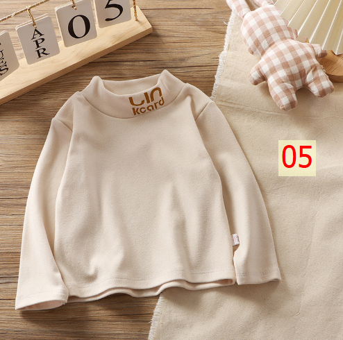 24HA58.12 - ÁO GIỮ NHIỆT CỔ CHỮ CHO BÉ