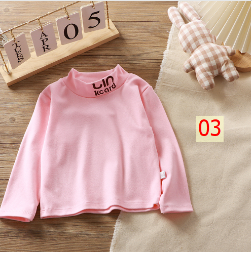 24HA58.12 - ÁO GIỮ NHIỆT CỔ CHỮ CHO BÉ