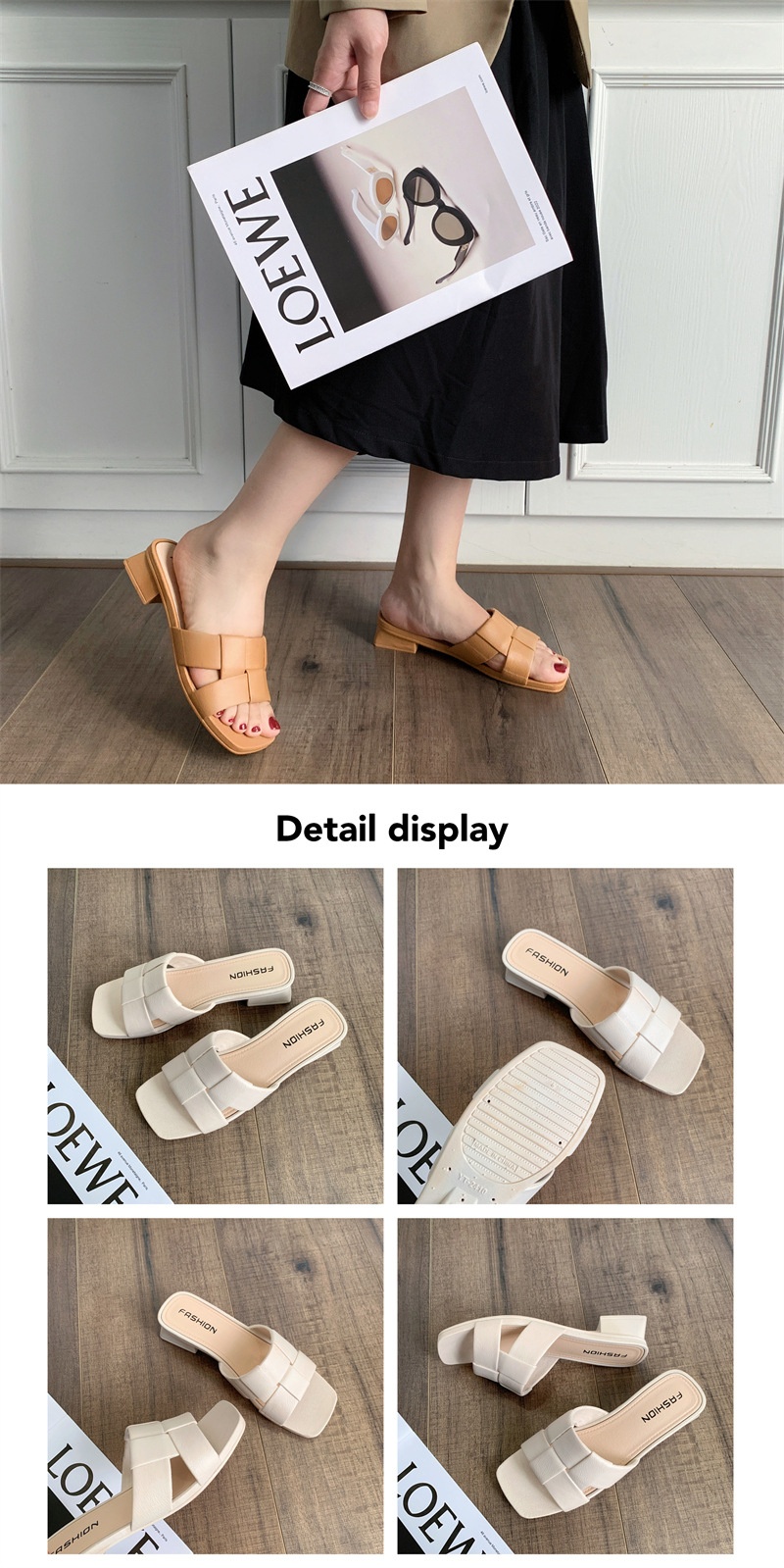 24HA68.29 - DÉP CAO GÓT FASHION ĐI MƯA