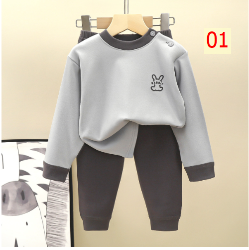 24HA68.13 - BỘ NỈ MẶC NHÀ RABBIT