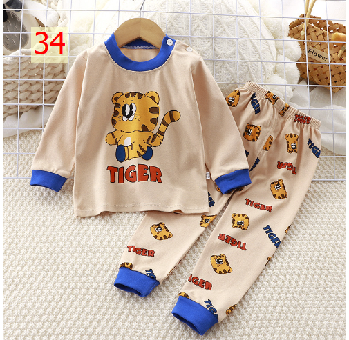 24HA88.17 - SET 2 BỘ COTTON MẶC NHÀ SIZE 120-140