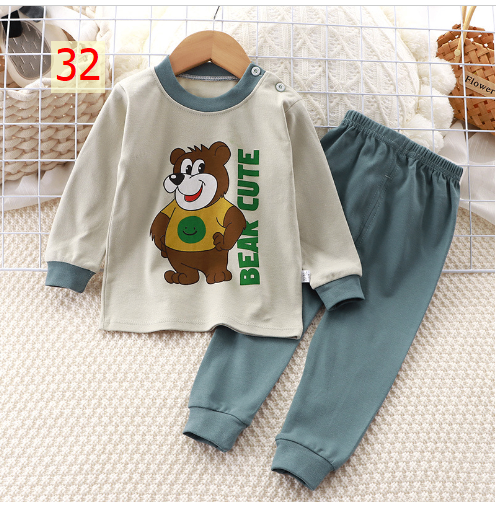 24HA88.17 - SET 2 BỘ COTTON MẶC NHÀ SIZE 120-140