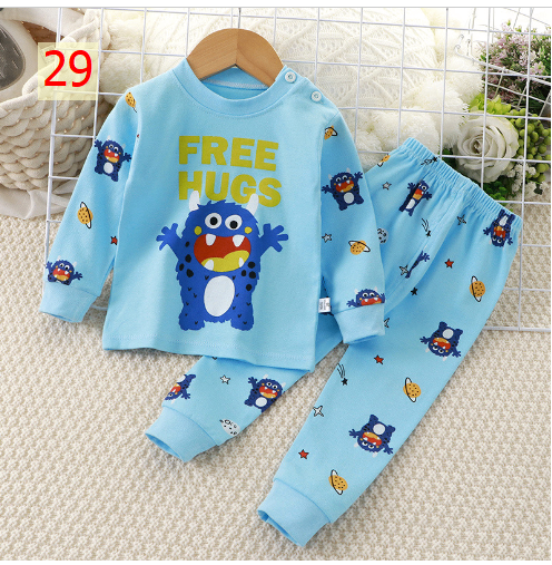 24HA88.17 - SET 2 BỘ COTTON MẶC NHÀ SIZE 120-140