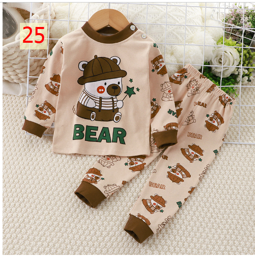 24HA88.17 - SET 2 BỘ COTTON MẶC NHÀ SIZE 120-140