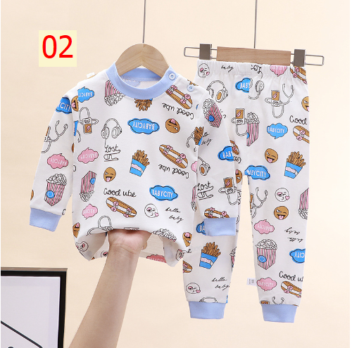 24HA88.15 - SET 2 BỘ COTTON MẶC NHÀ SIZE 73-110