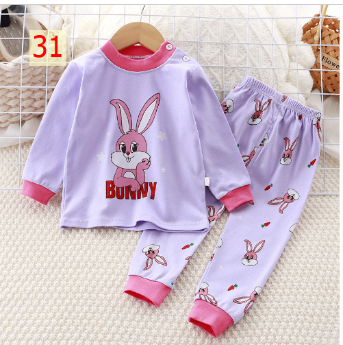 24HA88.17 - SET 2 BỘ COTTON MẶC NHÀ SIZE 120-140