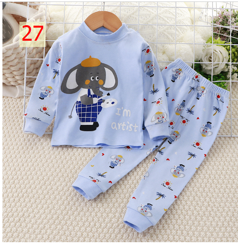 24HA88.17 - SET 2 BỘ COTTON MẶC NHÀ SIZE 120-140