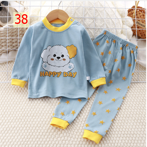 24HA88.17 - SET 2 BỘ COTTON MẶC NHÀ SIZE 120-140