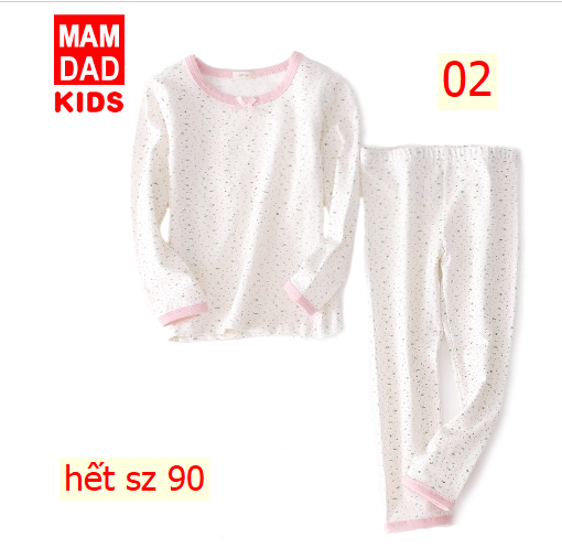 24HA88.13 - BỘ COTTON MẶC NHÀ MAMDADKIDS