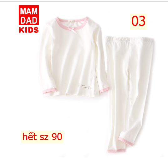 24HA88.13 - BỘ COTTON MẶC NHÀ MAMDADKIDS