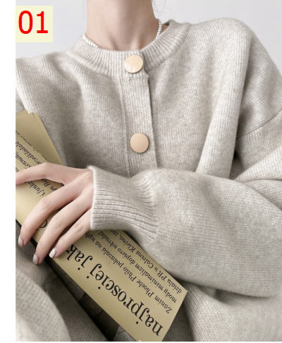 24HA98.15 - ÁO CARDIGAN LEN NỮ