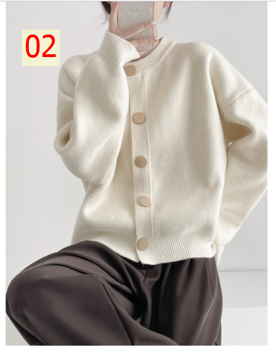 24HA98.15 - ÁO CARDIGAN LEN NỮ