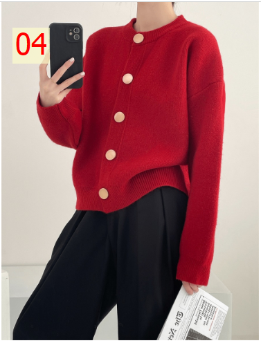 24HA98.15 - ÁO CARDIGAN LEN NỮ