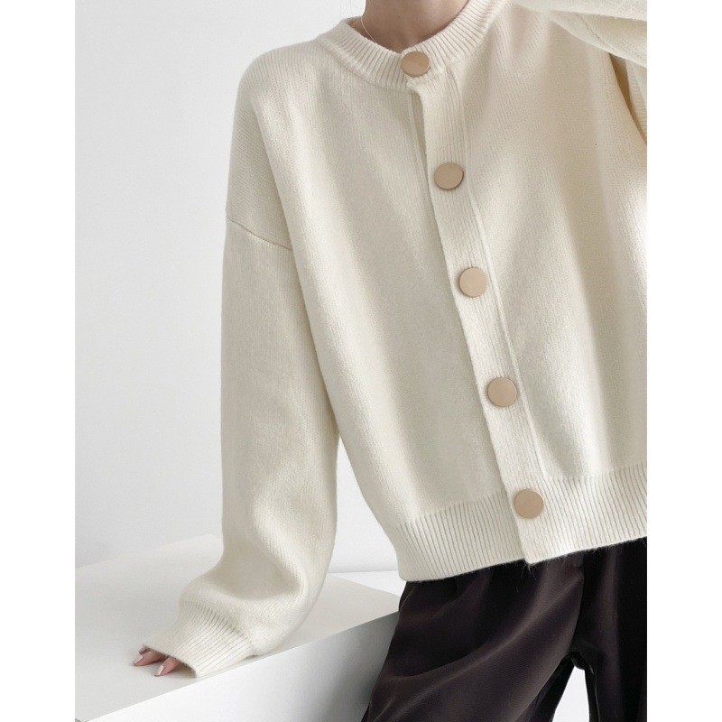 24HA98.15 - ÁO CARDIGAN LEN NỮ
