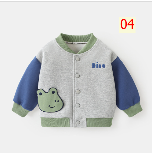 24HA108.16 - KHOÁC NỈ BOMBER HÌNH CON VẬT NHÀ CUTE PANDA’S