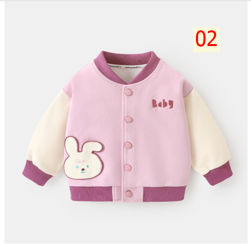 24HA108.16 - KHOÁC NỈ BOMBER HÌNH CON VẬT NHÀ CUTE PANDA’S