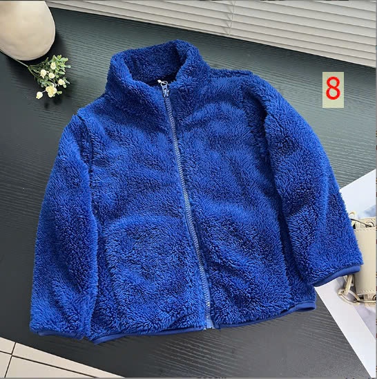 24HA108.24 - ÁO KHOÁC LÔNG CỪU CHO BÉ
