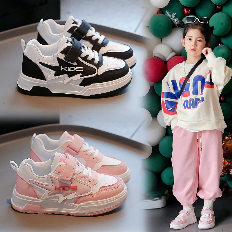 24HA108.32 - GIÀY QUAI DÁN KIDS CHO BÉ
