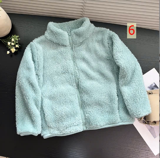 24HA108.24 - ÁO KHOÁC LÔNG CỪU CHO BÉ