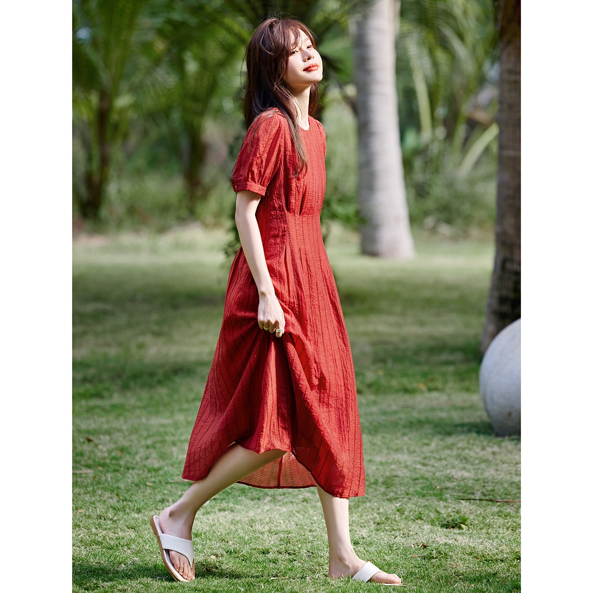 24HA118.02 - VÁY TENCEL NỮ