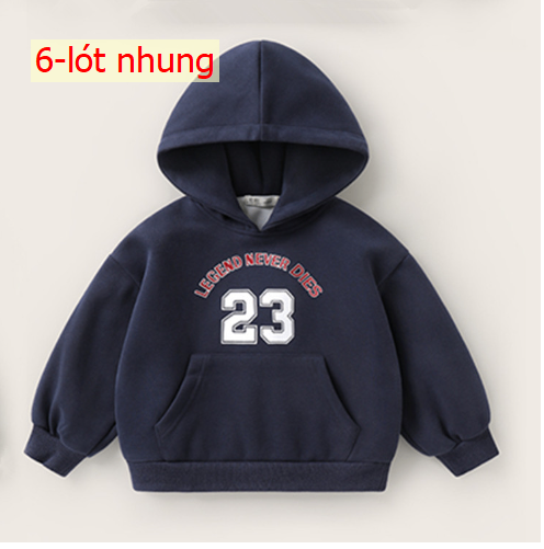 24HA128.17 - ÁO NỈ HOODIE CÓ MŨ SIZE ĐẠI