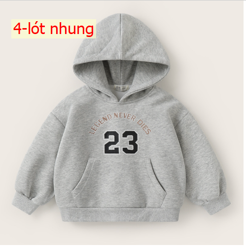 24HA128.17 - ÁO NỈ HOODIE CÓ MŨ SIZE ĐẠI