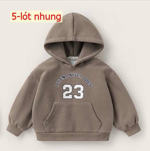 24HA128.17 - ÁO NỈ HOODIE CÓ MŨ SIZE ĐẠI