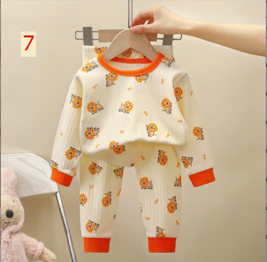 24HA138.11 - BỘ MẶC NHÀ THU ĐÔNG CHO BÉ