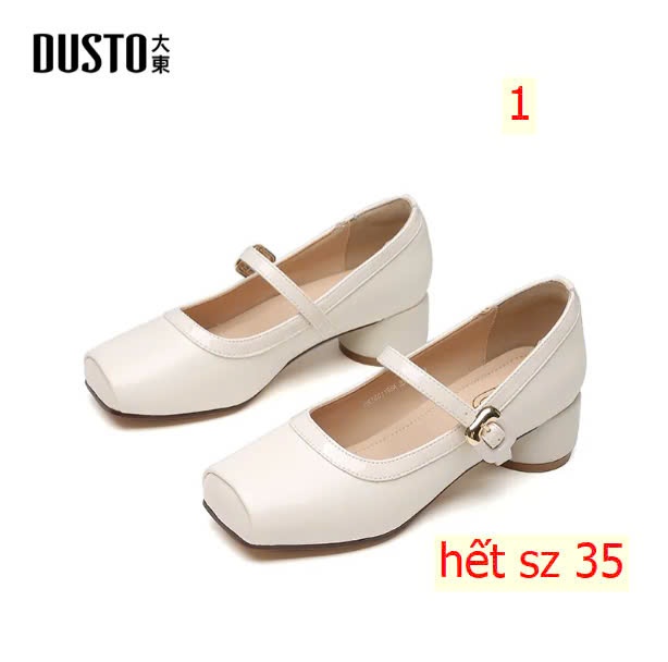 24HA138.10 - GIÀY DUSTO MŨI VUÔNG