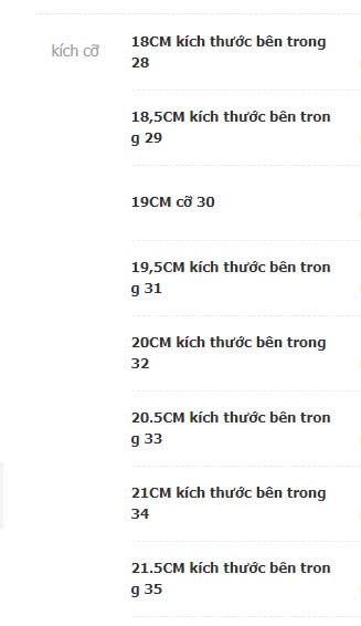 24HA138.24 - GIÀY THỂ THAO CHO BÉ