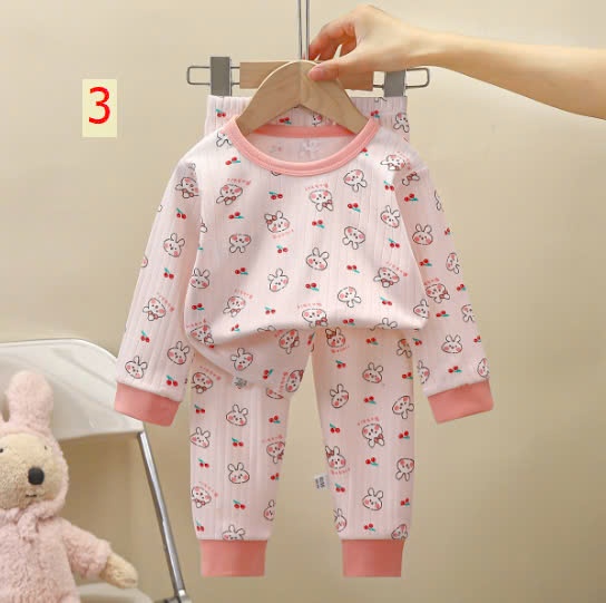 24HA138.11 - BỘ MẶC NHÀ THU ĐÔNG CHO BÉ