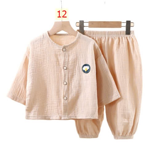24HA148.20 - BỘ MẶC NHÀ CHẤT XÔ MUSLIN