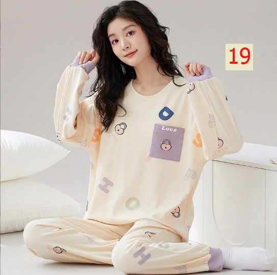 24HA148.08A - BỘ THU ĐÔNG MẶC NHÀ KÈM BRA