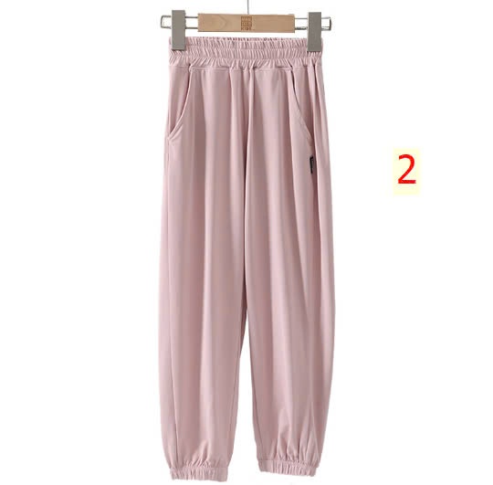 24HA148.12 - QUẦN LỤA BĂNG BO ỐNG MAMDADKIDS CHO BÉ