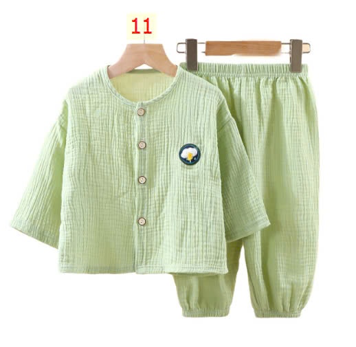 24HA148.20 - BỘ MẶC NHÀ CHẤT XÔ MUSLIN