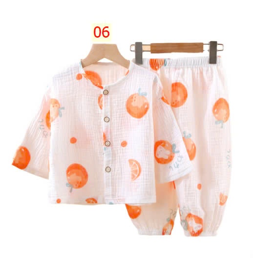 24HA148.20 - BỘ MẶC NHÀ CHẤT XÔ MUSLIN