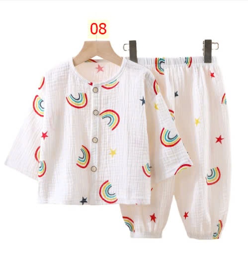 24HA148.20 - BỘ MẶC NHÀ CHẤT XÔ MUSLIN