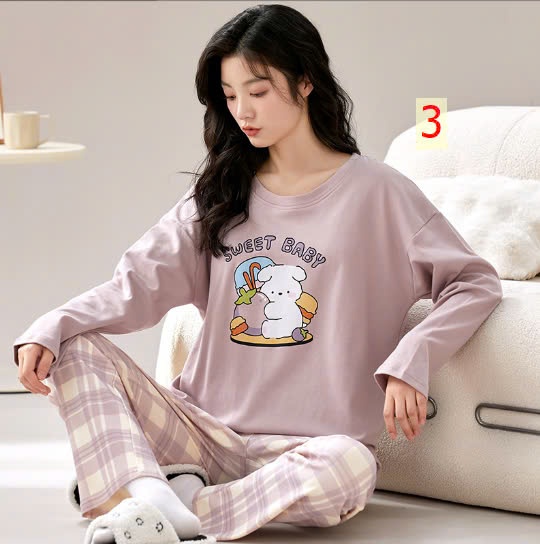 24HA148.08 - BỘ THU ĐÔNG MẶC NHÀ KÈM BRA