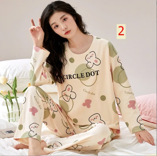 24HA148.08 - BỘ THU ĐÔNG MẶC NHÀ KÈM BRA