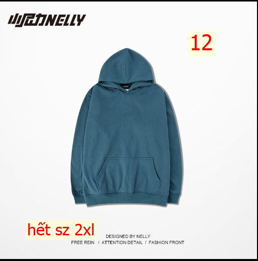 24HA168.11 - ÁO NỈ CÓ MŨ NAM NỮ NELLY
