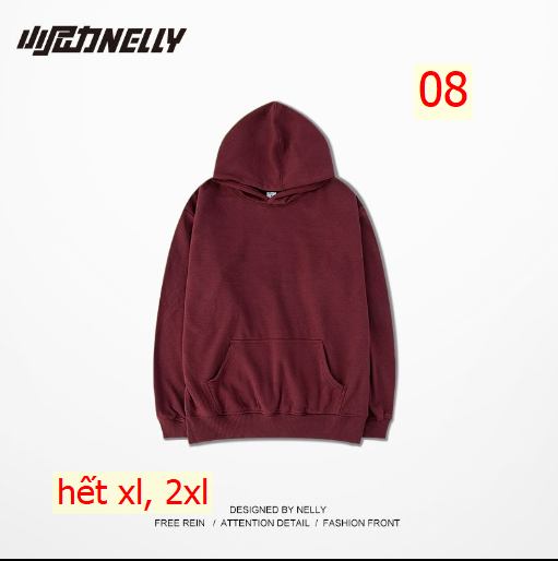 24HA168.11 - ÁO NỈ CÓ MŨ NAM NỮ NELLY
